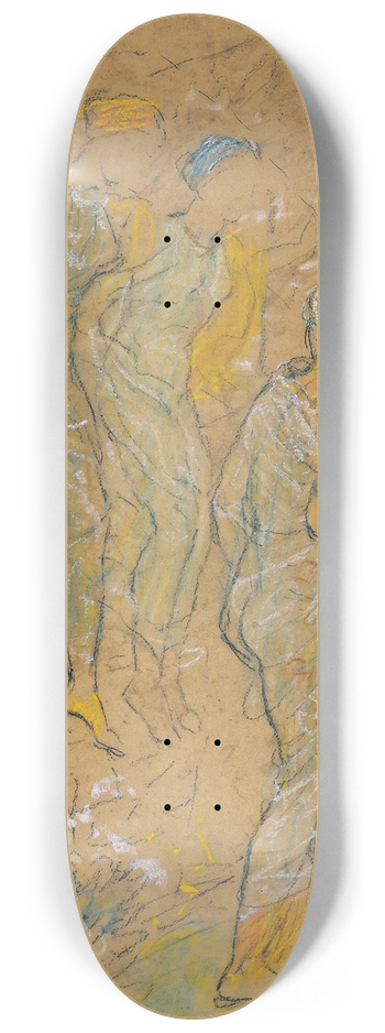Albert Joseph Moore - Study for Kingcups 8.25 inch art skate deck