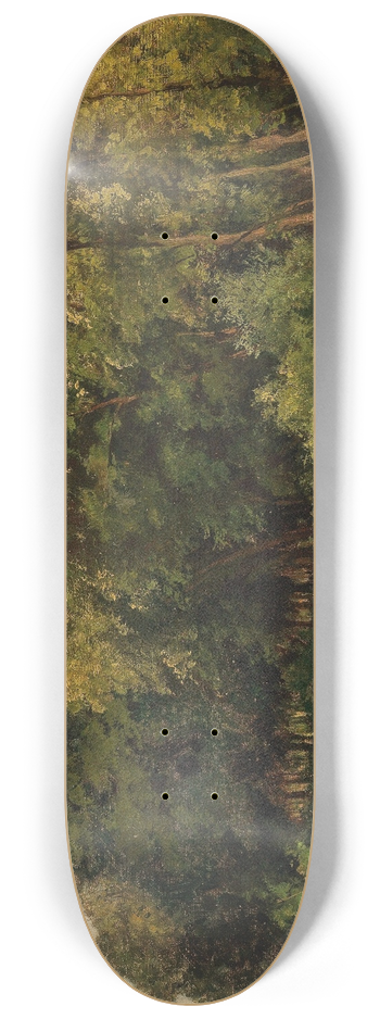 Albert Kappis - A Forest Idyll 8.25 inch art skate deck