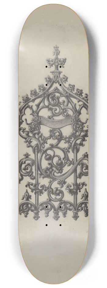 Albert Levone - Cast Iron Gate 8.25 inch art skate deck