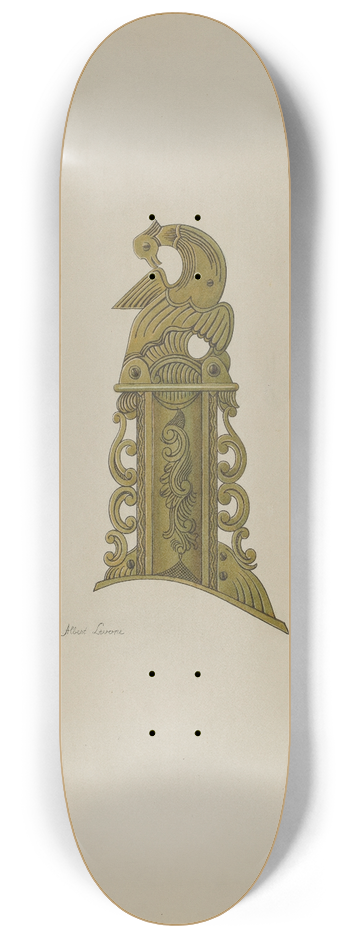 Albert Levone - Pa. German Patch Box 8.25 inch art skate deck