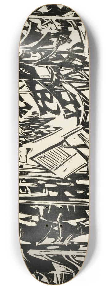 Albert Mller - Sgemhle 8.25 inch art skate deck