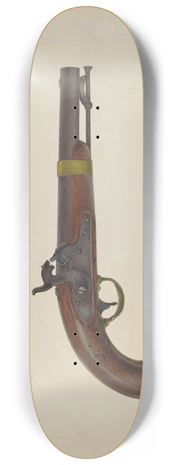 Albert Rudin - Pistol 8.25 inch art skate deck