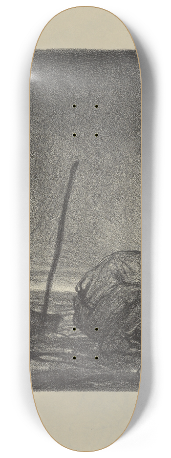 Albert Sterner - Earth 8.25 inch art skate deck