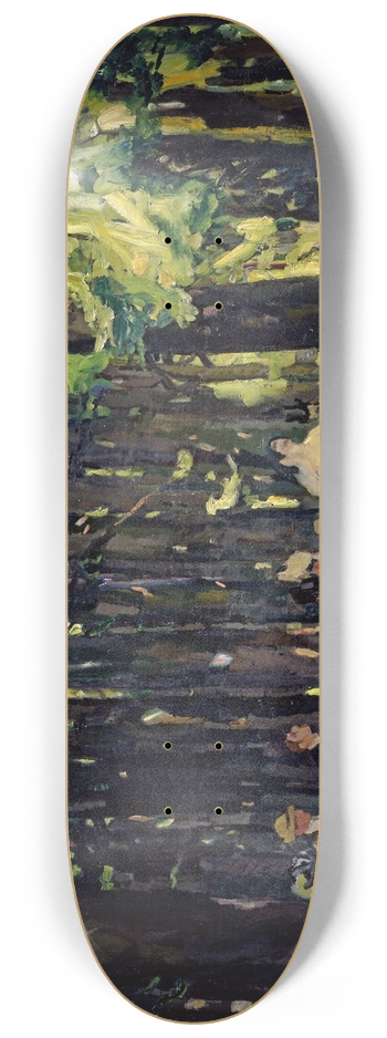 Albert Weisgerber - Sommertag 8.25 inch art skate deck