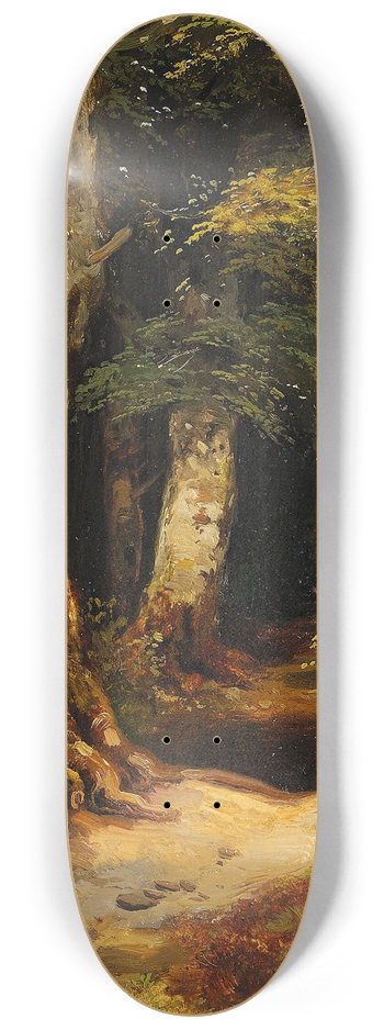 Albert Zimmermann - Waldweg 8.25 inch art skate deck