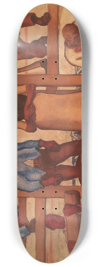 Albin Egger Lienz - Das Leben 8.25 inch art skate deck