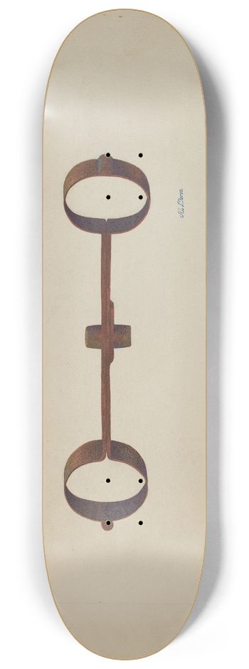 Al Curry - Handcuffs 8.25 inch art skate deck