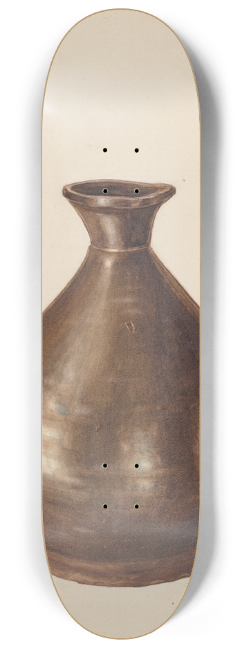 Al Curry - Pottery Jug 8.25 inch art skate deck