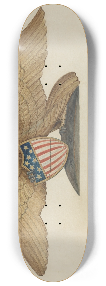 Al Curry - Sternpiece  Eagle 8.25 inch art skate deck