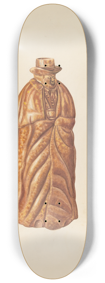 Al Curry - Wine Bottle 8.25 inch art skate deck