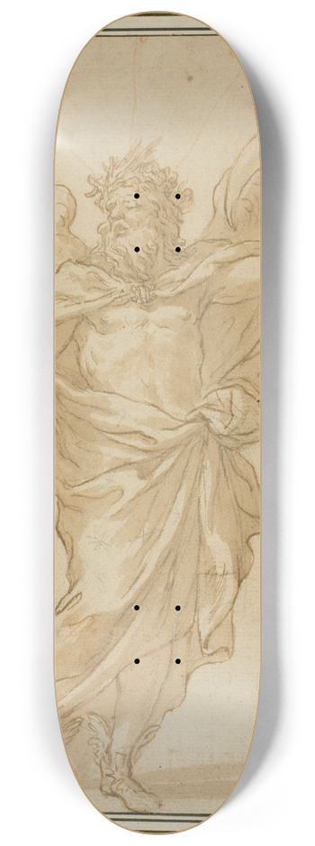 Alessandro Algardi - Father Time 8.25 inch art skate deck