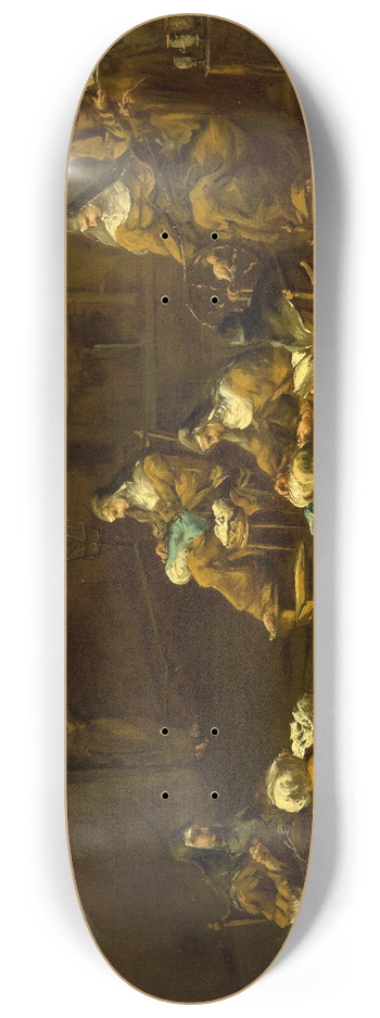 Alessandro Magnasco - Nuns at Work 8.25 inch art skate deck