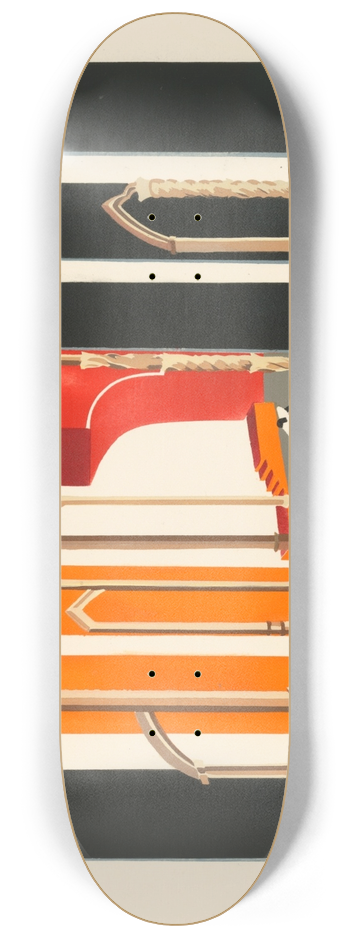 Alexandra Exter - Maquettes de Thatre 2 8.25 inch art skate deck