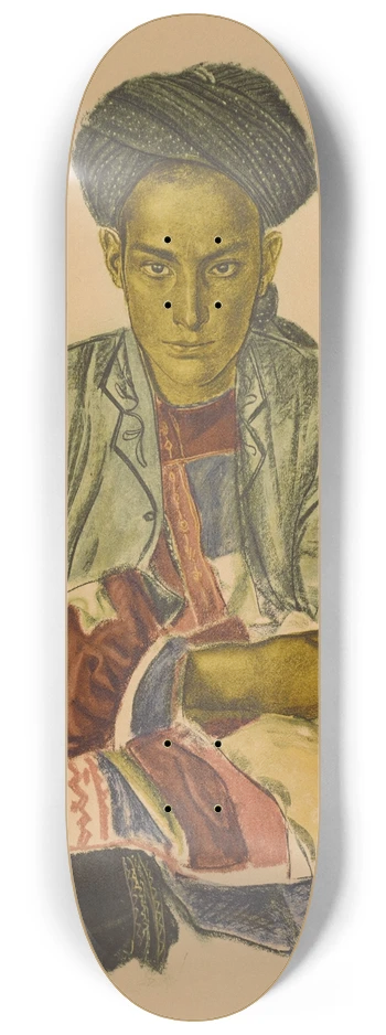 Alexandre Jacovleff - Cherzea, Fils dun Chef Nomade 8.25 inch art skate deck