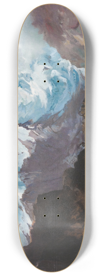 Alexandre Jacovleff - MountRakaposhi 8.25 inch art skate deck
