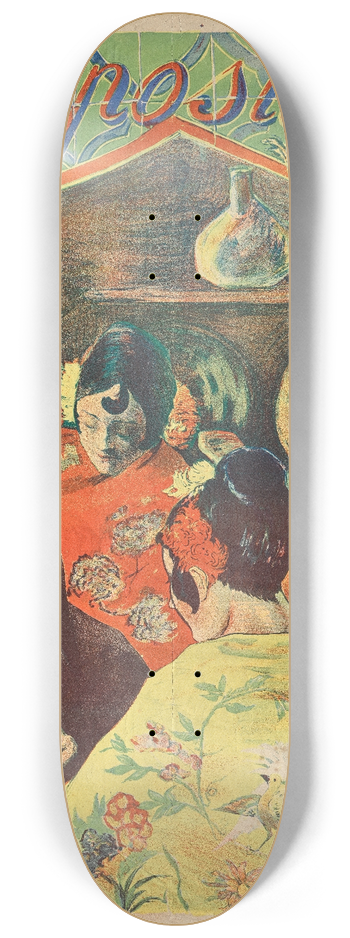 Alexandre Lunois - Exposition 1900 8.25 inch art skate deck