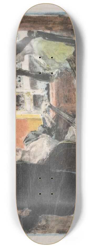 Alexandre Lunois - The Opera Box (La Loge de LOpera) 8.25 inch art skate deck