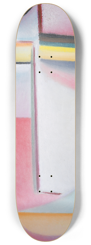 Alexej von Jawlensky - Abstract Head, Symphony in Pink 8.25 inch art skate deck