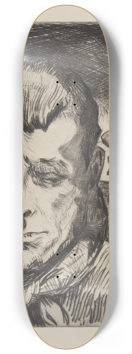 Albert Sterner - Evil counsel 8.25 inch art skate deck