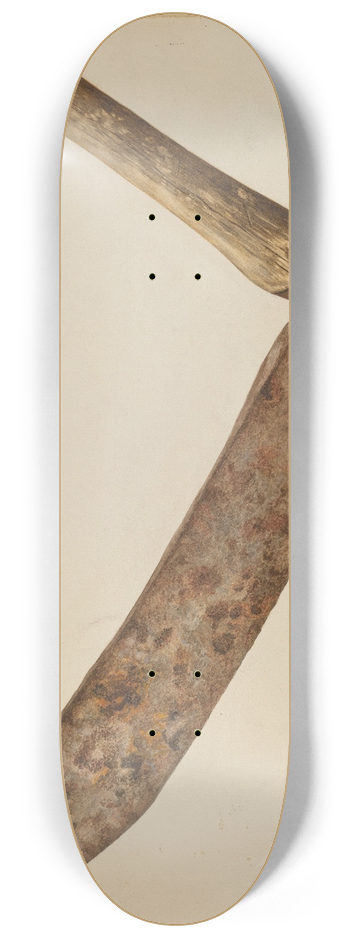 Alfonso Moreno - Hay Knife 8.25 inch art skate deck