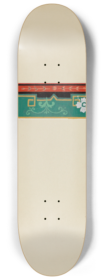 Alfonso Umana - Wall Paper Border 8.25 inch art skate deck