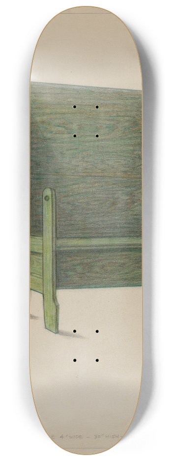 Franklin C. Moyan - Chest-Settee-Table-Comb 8.25 inch art skate deck