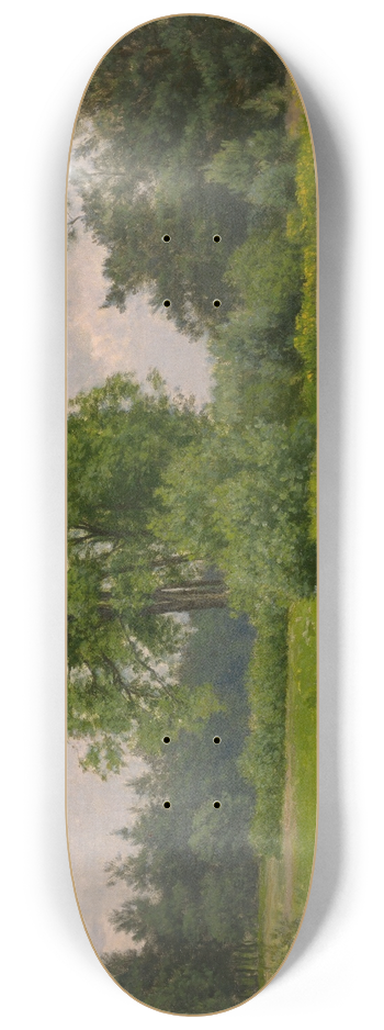 Alfred Elsen - Landscape 8.25 inch art skate deck