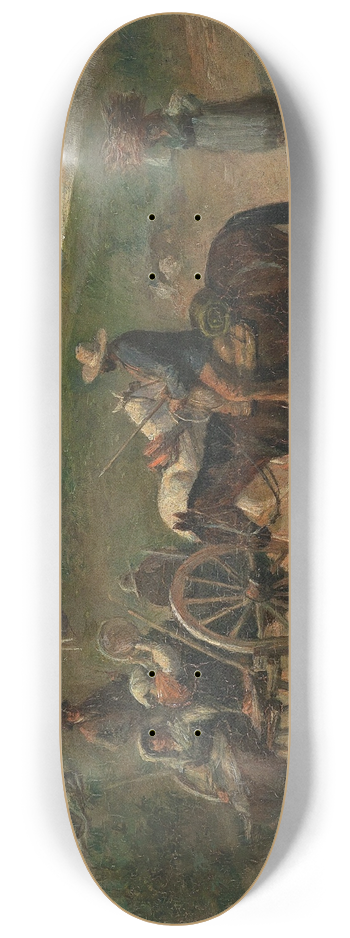 Alfred Friedlnder - Gesprch auf der Landstrae 8.25 inch art skate deck
