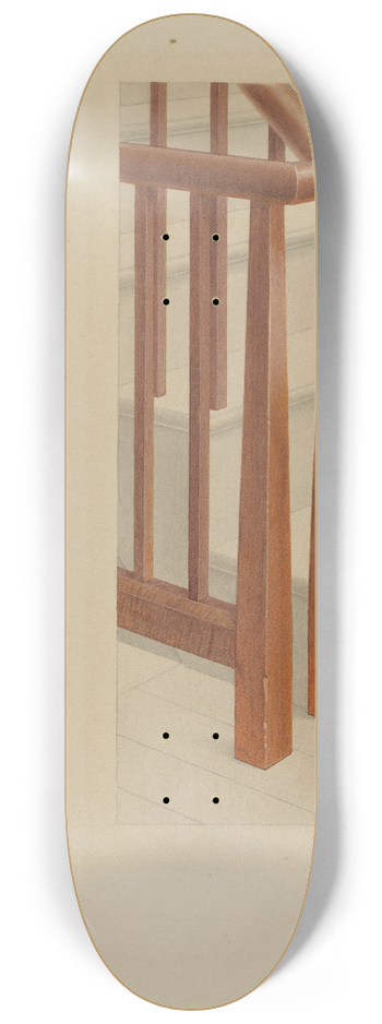 Alfred H. Smith - Newel Post 8.25 inch art skate deck