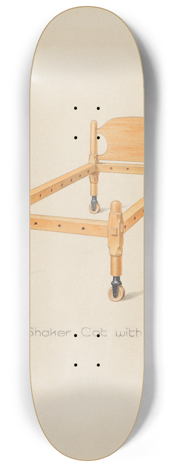 Alfred H. Smith - Shaker Cot 8.25 inch art skate deck