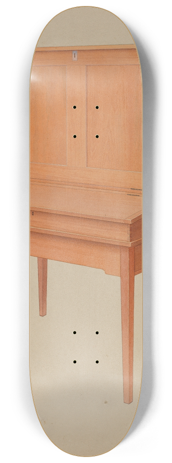 Alfred H. Smith - Shaker Desk 8.25 inch art skate deck