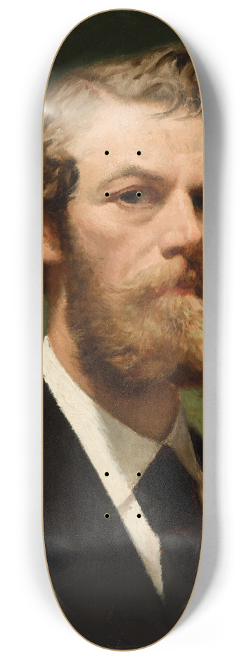 Alfred Izydor Romer - Self-Portrait 8.25 inch art skate deck