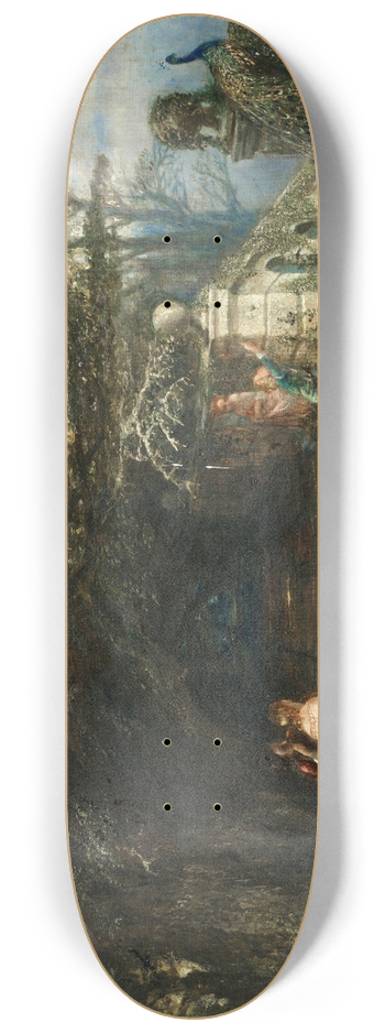 Alfred Joseph Woolmer - Haddon Hall Terrace 8.25 inch art skate deck