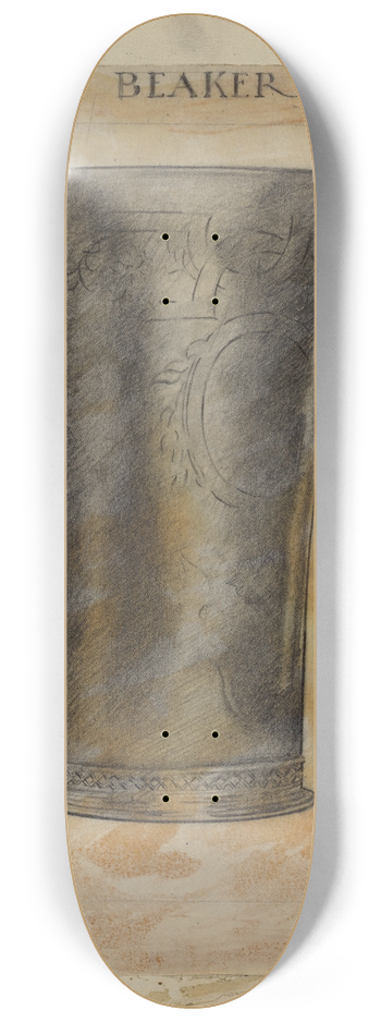 Alfred Nason - Silver Beaker 8.25 inch art skate deck