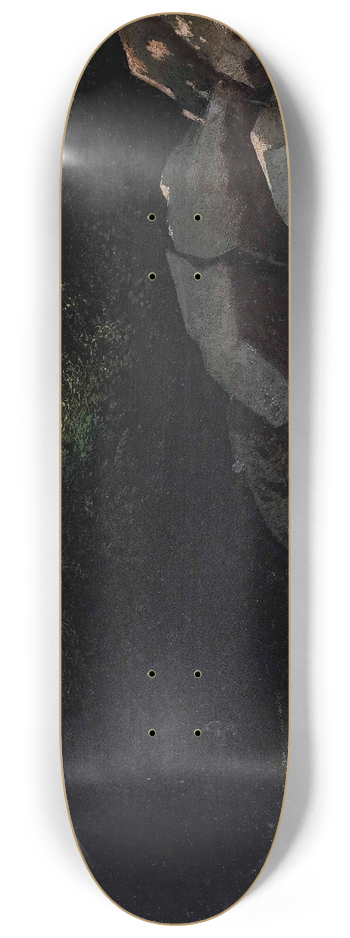 Alfredo De Andrade - Lungo il torrente 8.25 inch art skate deck