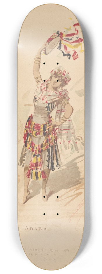 Alfredo Edel - Araba 8.25 inch art skate deck