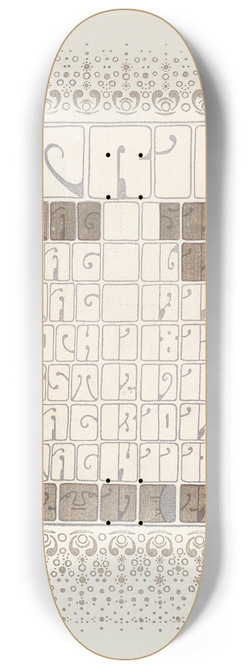 Alfred Roller - April 8.25 inch art skate deck