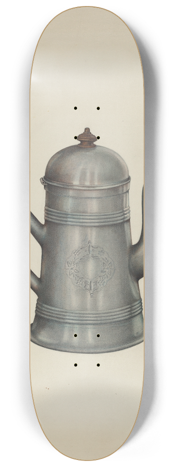 Frank McEntee - Coffee Pot 8.25 inch art skate deck