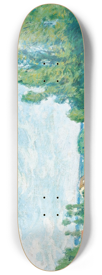 Alfred Sisley - La Mare Aux Canards 8.25 inch art skate deck