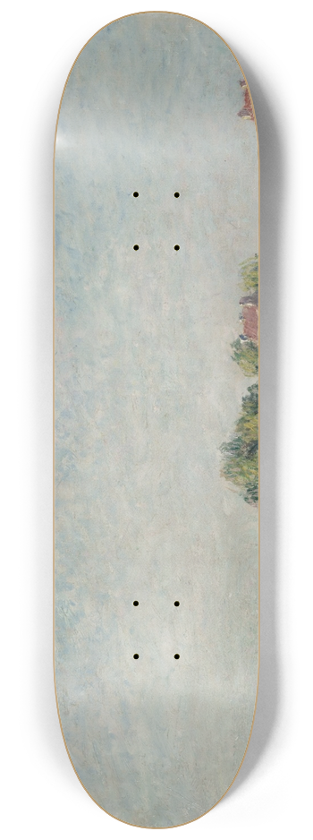 Alfred Sisley - Saint-Mamms, Loing Canal 8.25 inch art skate deck