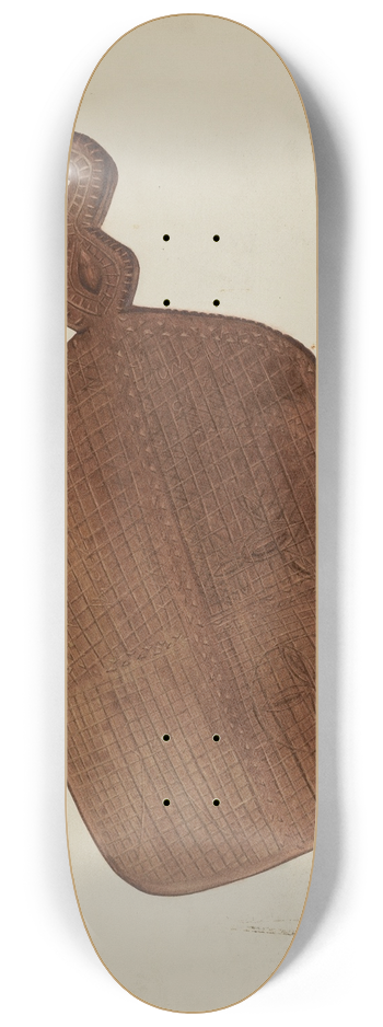 Frank McEntee - Pa. German Treen Pie Board 8.25 inch art skate deck