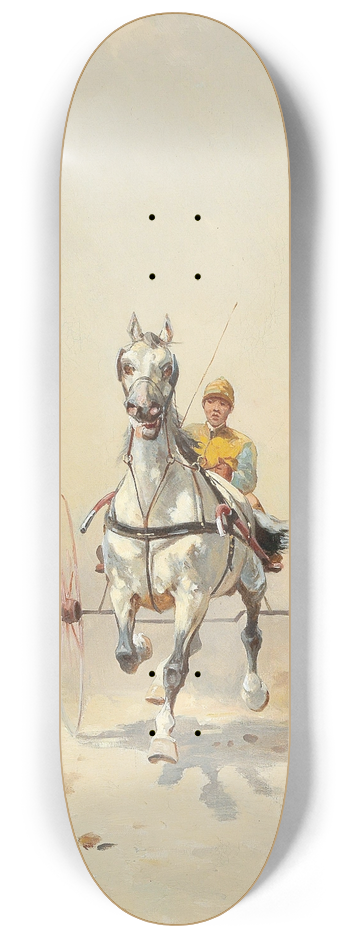 Alfred Steinacker - Traber im Training 8.25 inch art skate deck