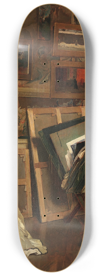 Alfred Stevens - The Psych (My Studio) 8.25 inch art skate deck