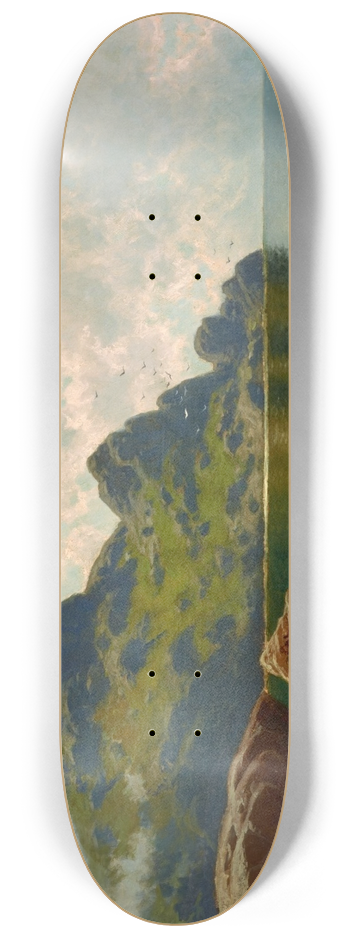 Alfred Thompson Bricher - Grand Manan 8.25 inch art skate deck