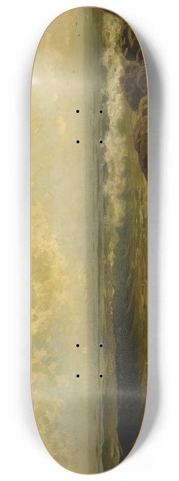 Alfred Thompson Bricher - On the Coast 8.25 inch art skate deck