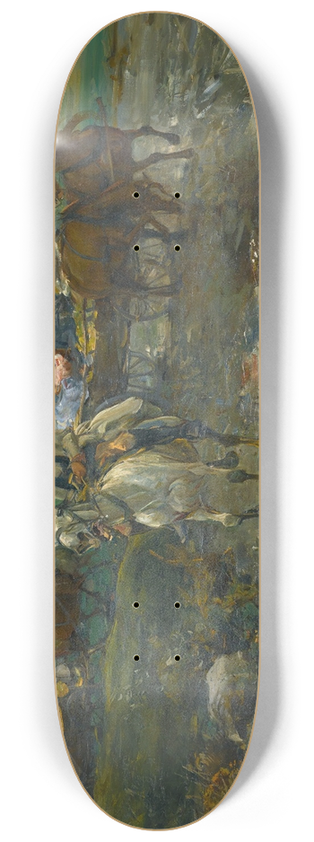 Alfred Von Wierusz-Kowalski - Polish Wedding Procession 8.25 inch art skate deck