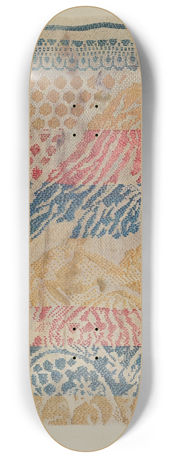 Alfred Walbeck - Handwoven Table Cover 8.25 inch art skate deck