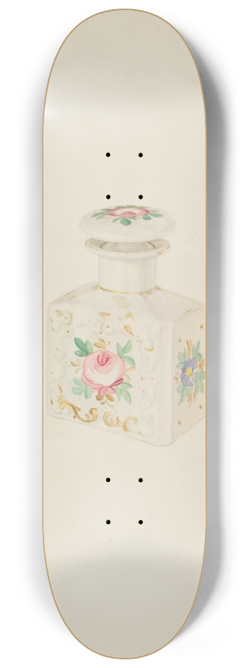 Frank M. Keane - Potpourri Jar 8.25 inch art skate deck