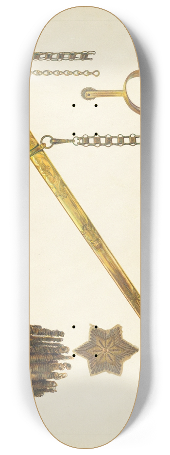 Frank M. Keane - Uniform Accessories 8.25 inch art skate deck