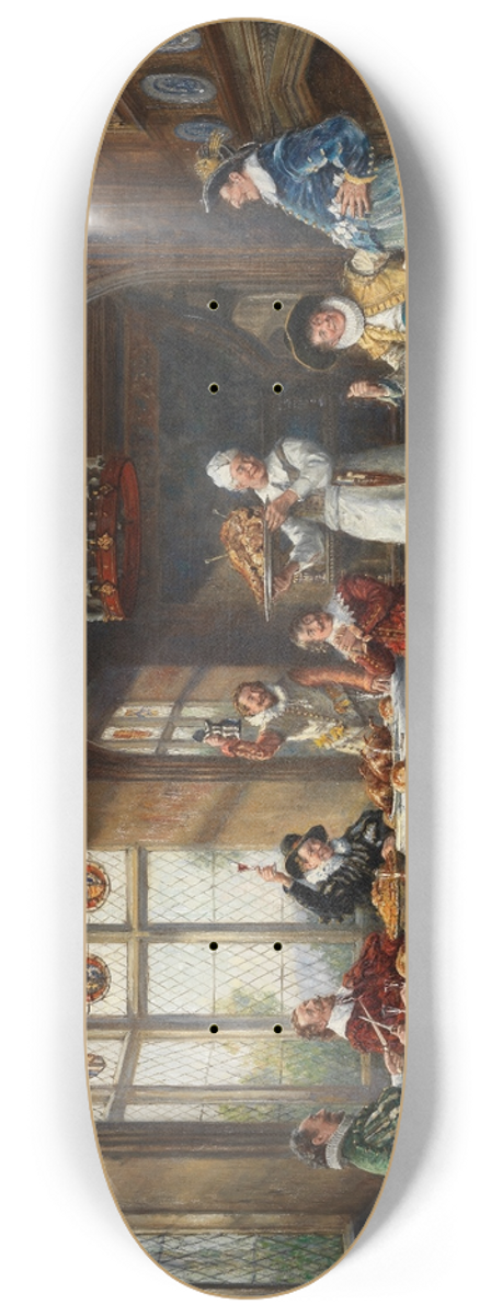 Frank Moss Bennett - The Roast Beef of Old England 8.25 inch art skate deck